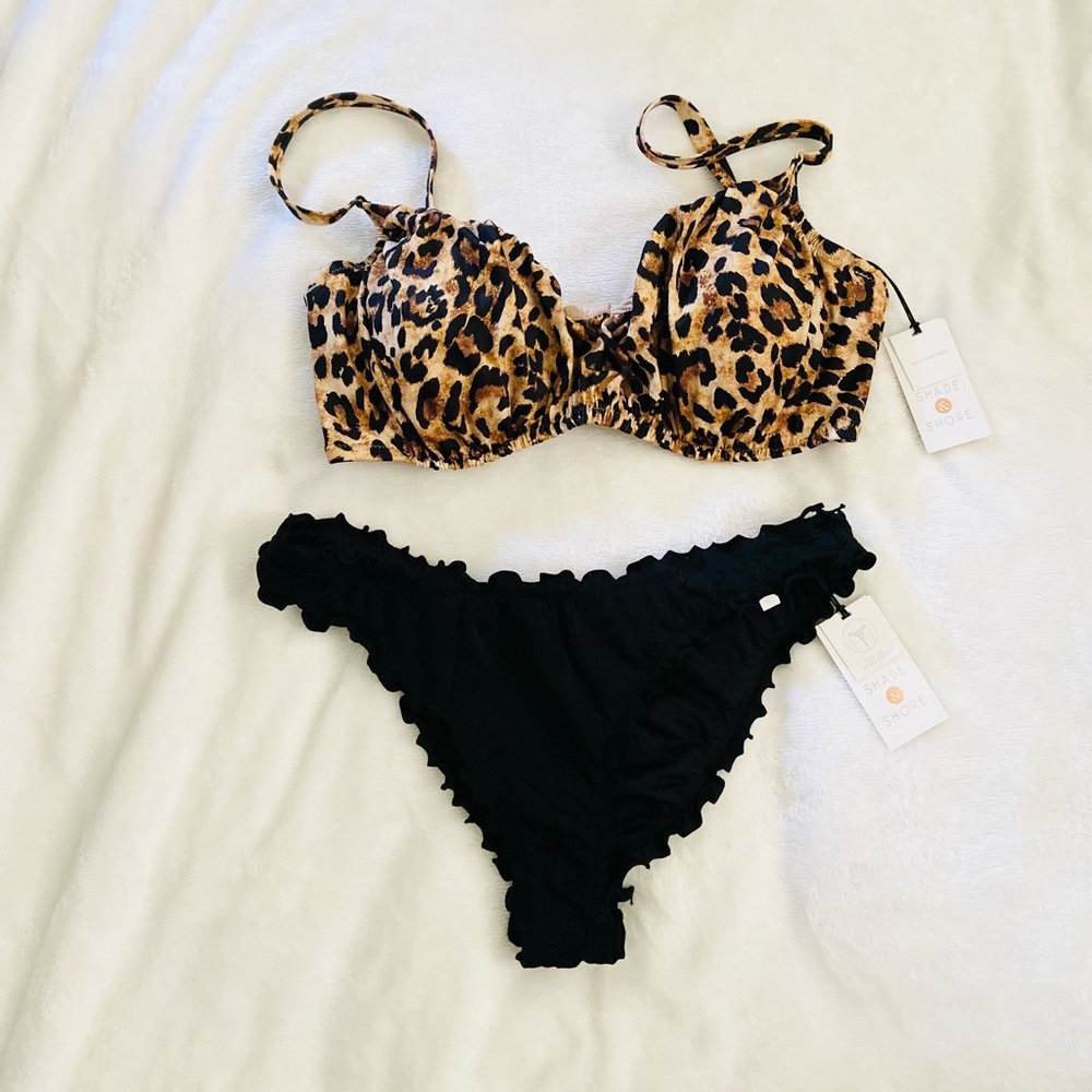 Shade and shore swim top and bottom